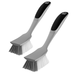 Equedynamics Cleaning Brush, Durable Kitchen Scrubber Brush for Strainers, Colanders, Sinks, Fruits, Vegetables & Household Cleaning
