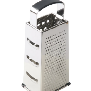 Equedynamics Cheese Grater for Household Use, Stainless Steel Handheld Food Grater for Cheese, Vegetables, Chocolate, Garlic & Lemon Zest Kitchen Tool