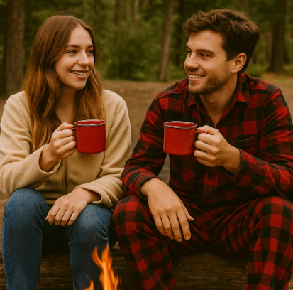 Equedynamics Coffee Cups, Tea Cups & Mugs, Durable Drinkware Set with Comfortable Handles for Coffee, Tea, Milk, Hot Chocolate & Everyday Use - Image 2